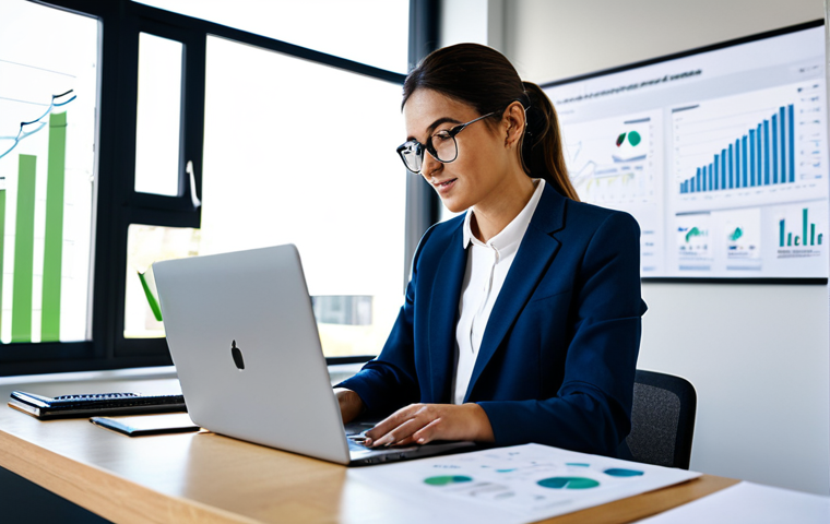 **
"A sustainability consultant, fully clothed in professional attire, reviewing a company's supply chain data on a laptop. Background: A modern, sunlit office with visible charts and graphs. Focus on data analytics for waste reduction. safe for work, appropriate content, perfect anatomy, natural pose, high-resolution, professional photography, modest clothing, family-friendly."
**