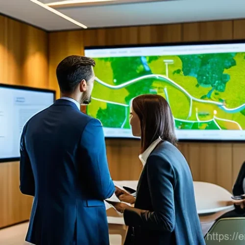 Home 27 지속가능성 컨설팅 인사이트를 얻는 방법 - **Prompt:** A diverse group of professional sustainability consultants, dressed in smart business at...